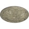 Ekena Millwork Bordeaux Ceiling Medallion (Fits Canopies up to 3 1/4"), 22 5/8"OD x 1 3/4"P, Castle Stone Crackle CM22BOCSC - alternate 6